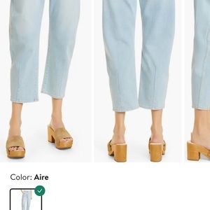 Veronica Beard Charlie barrel leg jean